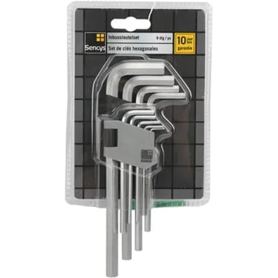 Sencys Inbussleutelset – 9 Stuks