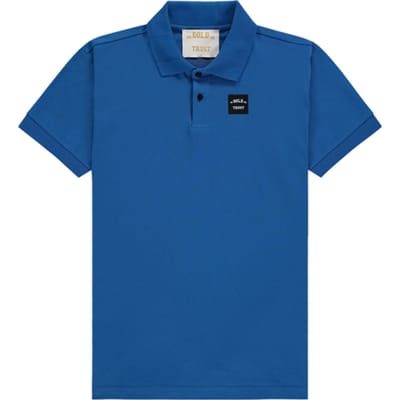 In Gold We Trust The Club Shortsleeve Snorkel Blue Maat: S | Poloshirts Outlet | Unisex | Blauw