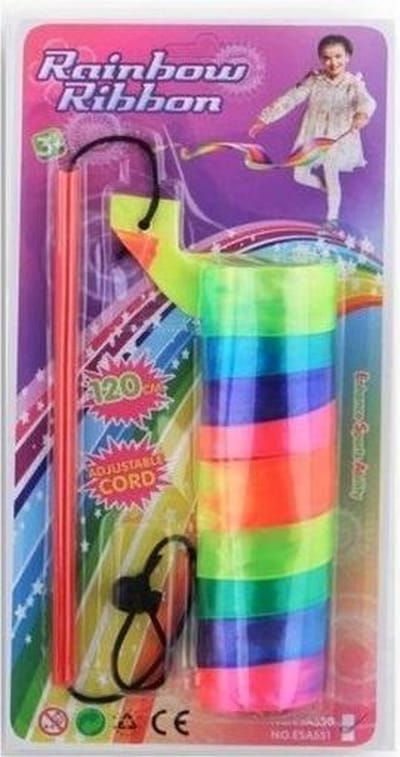 Danslint regenboog 120 cm
