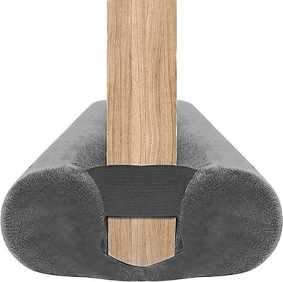 Deurtochtstopper - dubbelzijdig tochtstopper kussen - deuren en voordeurafdichting - isolatie - Grijs - 75-90CM