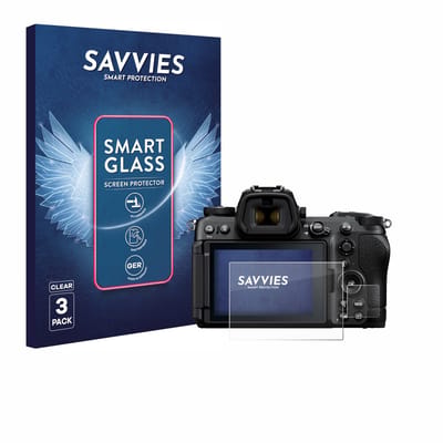 3 Stuks Savvies Screenprotector - geschikt voor Nikon Z6 III - beschermfolie glas transparant