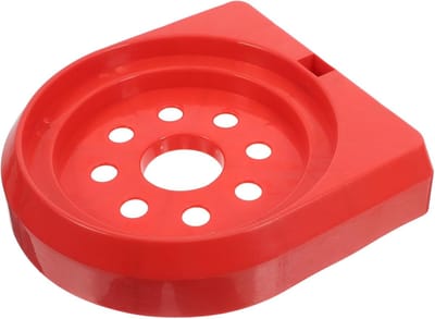 Brandblusser Houder - Montagebeugel Organizer - Veilige Opslag - Stevige Kunststof Constructie - 22x21.5x5cm - Rood