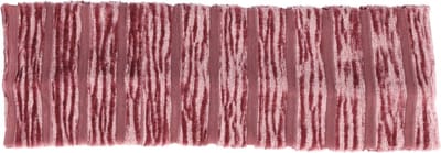 Haarsoires Haarband Stof 7cm - Streep Patroon - Velvet - Roze