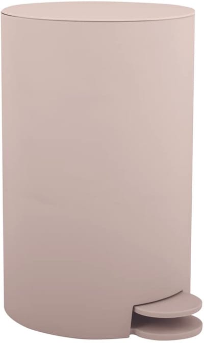 Unyqoos® Stijlvolle Beige Afvalbak voor Badkamer of Keuken met 3L Inhoud en Compact Ontwerp
