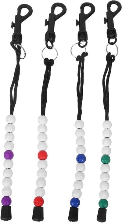 Golf Score Teller - Armband Teller - Golfen Slagen Tellen - Waterdicht Ontwerp - 29x7x1.2cm - Diverse kleuren