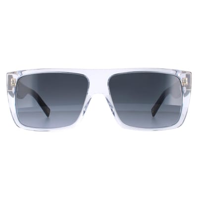 Marc Jacobs 096/S MNG/9O kristal zwarte donkergrijze zonnebril met kleurverloop