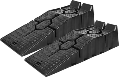 ACXIN Kunststof Oprijplaten 2 Stuks - Auto PKW - Draagvermogen 2,5t - Overloperbescherming