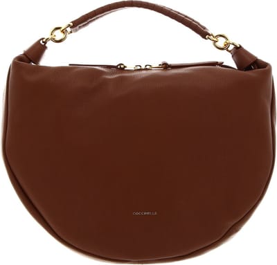 COCCINELLE Leren Handtas Lea Shoulder Bag Brule Terracotta