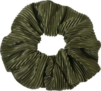Clayre & Eef Haarelastiek Groen Synthetisch