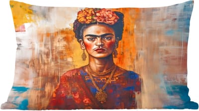 Sierkussens - Kussentjes Woonkamer - 60x40 cm - Portret - Sieraden - Schilderachtig