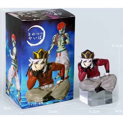 Anime Demon Slayer Douma Premium Chokonose Noodle Stopper Anime Figuur Actiefiguren Collectie PVC Model Duurzaam Speelgoed