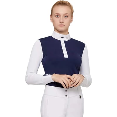 Dames lycra wedstrijdpolo Premier Equine Rossini