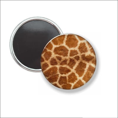 Button Met Magneet - Giraffehuid - NIET VOOR KLEDING