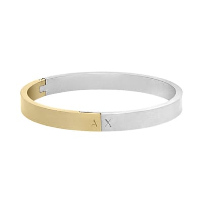 Armani Exchange AXG0172040 Heren Armband (sieraad) 19 cm - Tweekleurig