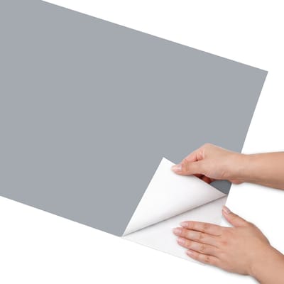 Coloray Meubel Wrap Folie - Grijs Meubelfolie - 50x100 cm - Plakfolie Meubels Millennial grijs - Decoratiefolie Zelfklevend - Minimalist Meubelfolie - Meubelfolie Zelfklevend - Badkamer decoratie - Achtergronden en patronen