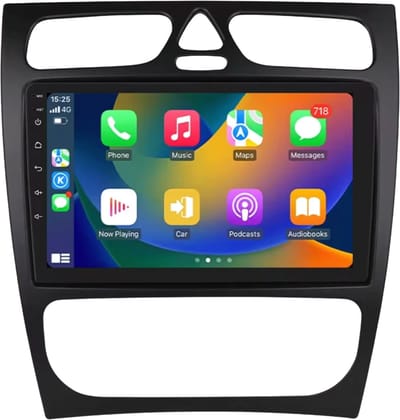 Autoradio - Voor Mercedes Benz C Klasse & CLK Klasse (W203, W209, S203, A209, W168) - Intelligente Systemen met CarPlay, Android Auto en GPS - Auto Multimedia