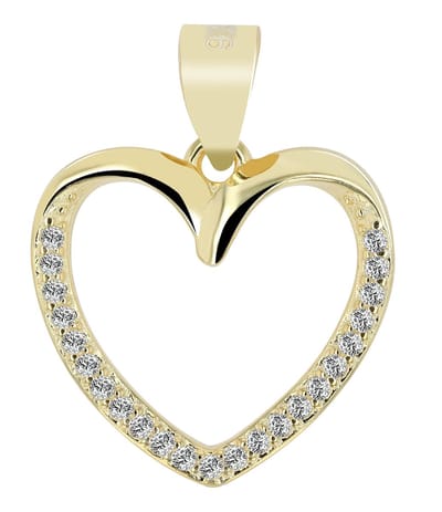 AKZENT Akzent Dames hanger "Xana" van 925 Sterlingzilver, gerhodineerd, duurzaam