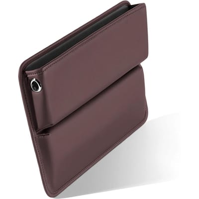 Autostoel Kieren Organizer Stoelkier Vuller Opbergdoos Tussen Voorstoel Premium PU Leer Console Opvanger Universeel koffie