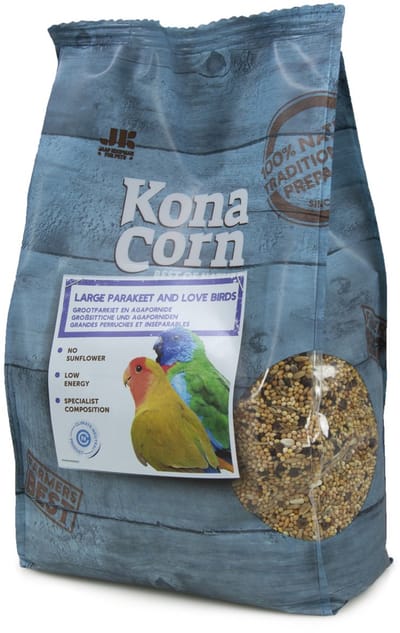Konacorn grote parkieten zaad - Parkietenvoer - 4kg
