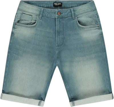 Cars Jeans Broek Colorado Den Shorts 63393 Grey Blue Mannen Maat - S