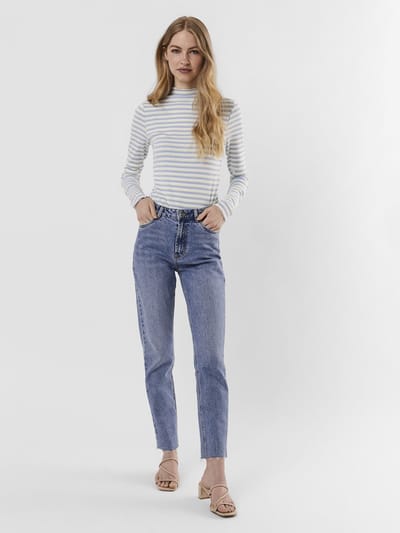 Vero Moda Straight fit jeans VMBRENDA High rise Mom fit Enkel Jeans
