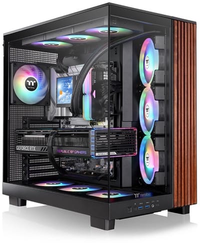 Thermaltake View 380 XL WS ARGB - Case - Tower - Zwart