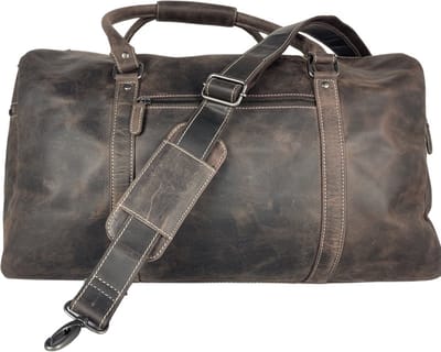 Sporttas – Bruin Leer– Weekendtas – Handbagage - Reistas - XXL - Tas - Leer - Sport - Reizen - Travelbag