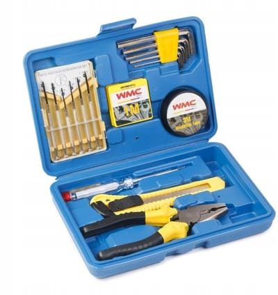 WMC 1017 Serie - Gereedschapsset - 17 delig - Chroom-Vanadium staal - Inclusief koffer
