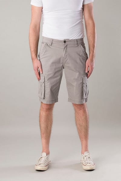 New Star heren short Brisbane grijs - maat S