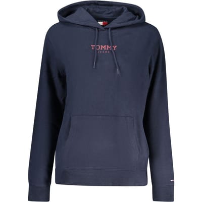 Tommy Hilfiger Blauwe Katoenen Dames Hoodie