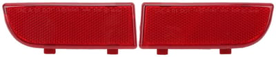 Dailygoods- Achterbumper Reflector - Vervanging voor Vito W639 2003-2015 - Links/Rechts - ABS Materiaal - Eenvoudig te installeren - Perfecte pasvorm