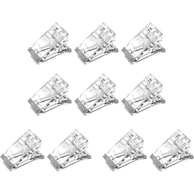 5 Stuks Nageltips Clips voor Snel Bouwen Gel Nagelvormen Nageltips Clips voor Vingernagelverlenging UV Builder Klemmen gray