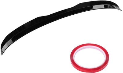 Dailygoods- Achterspoiler UV-beschermd - Glanzend Zwart - ABS-kunststof - Voor 1-serie F20/F21 - M Sport - Inclusief dubbelzijdig plakband - Spoiler