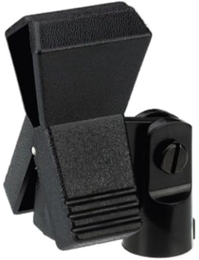 Microfoonklem met veermechanisme