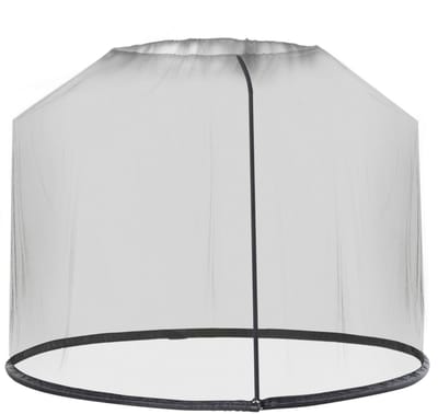 Muskietennet voor Parasol - Ø300 x 230 cm - Zwart