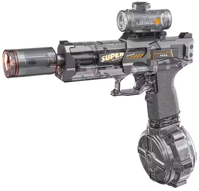 Astravon Elektrisch Waterpistool - Automatisch Waterpistool - 8 meter bereik - Zomer Speelgoed - Watergevecht - Super Soaker - Oplaadbaar Waterpistool - Kinderplezier - Waterpret - Strand Speelgoed - Tuinspeelgoed - Elektrisch Speelgoed - Waterbattle