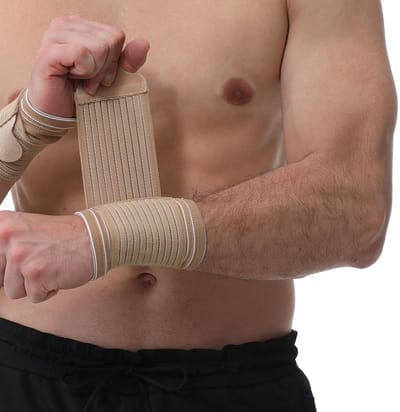 Verstelbare Compressie Polsband voor Sport en Dagelijks Gebruik - Ademend en Ondersteunend