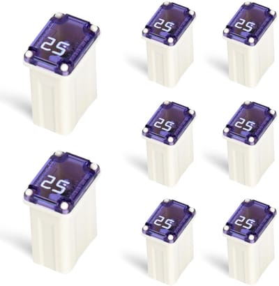 Mini Slot 25A 32V Automotive Fuse Kit - 10 Stuks voor Betrouwbare Bescherming en Veiligheid