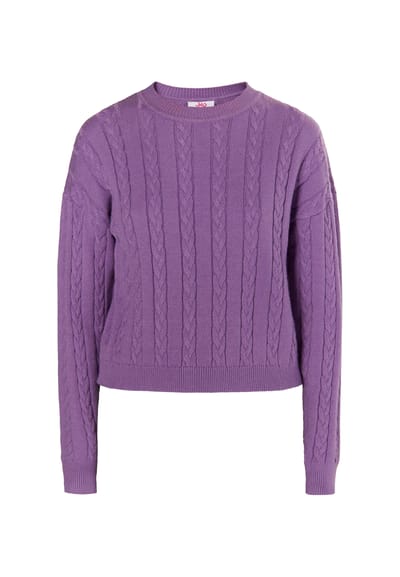 Mymo Gebreide trui Dames violet