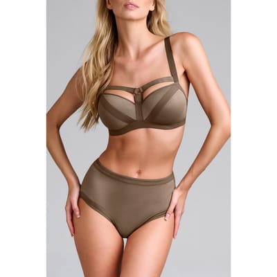 Marlies Dekkers Wing Power Sparkling Gold Balcony Bra Size: 70D | Bras Outlet | Dames | Bruin