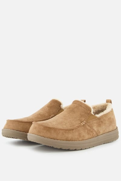 Skechers Melson Willmore Pantoffels cognac - Maat 48