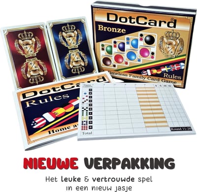 DotCard - Kaartspel - Gezelschapsspel - Spel - Spelletjes voor volwassenen - Familiespel - Spelletjes