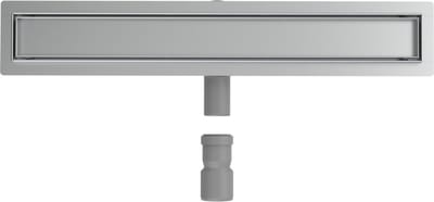 L'Aqua Doucheputje tegel lineair 70 cm roestvrij staal