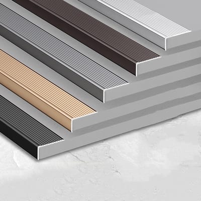 Trapneus Profiel - Antislip Rand - Veilig Traplopen - Aluminium Legering - 90 cm - Goud