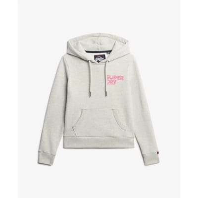 Superdry - Rainbow hoodie met strepen - Dames - Hoodies