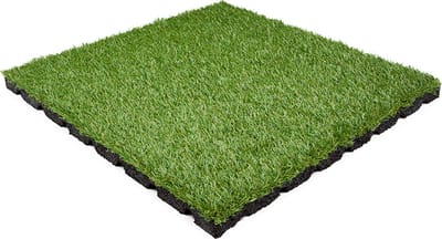 Rubbermagazijn - Kunstgras tegels - Per 1 m² - Per stuk - 100x100cm - Dikte 2,5 cm