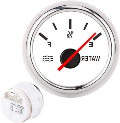 Nauwkeurige Waterpeilmeter met 2 Inch Wijzer voor Schepen, Voertuigen en Recreatievoertuigen