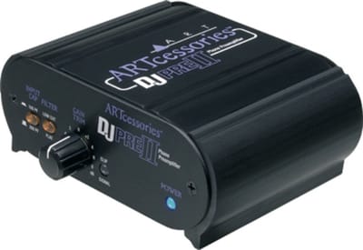 ART DJ Pre II audio versterker 2.0 kanalen Thuis Zwart