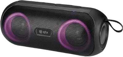 Bluetooth Party Speaker - Draagbare Geluidsbox - Muziek Draadloos Afspelen - Met LED Lichtshow - 16 Watt Vermogen - Blauw