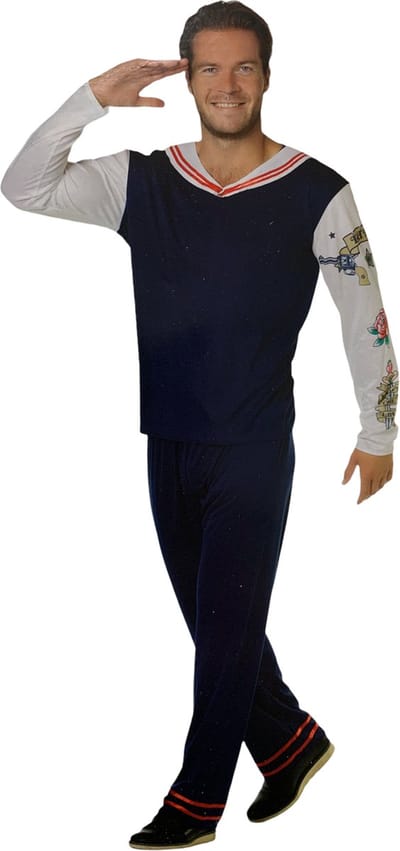 Matroos / Sailor carnavals kostuum voor heren Matrozen carnavalskleding maat M